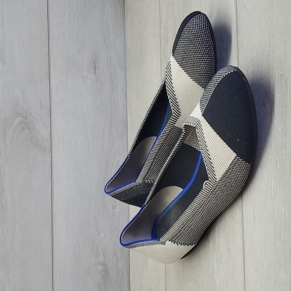 Rothys Womens Captoe Ballet Flats shoes sz 9 - Picture 2 of 16